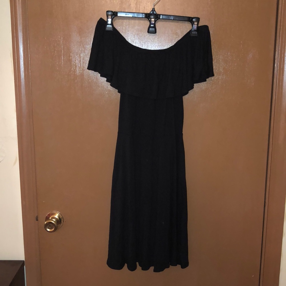 Black Skater Dress